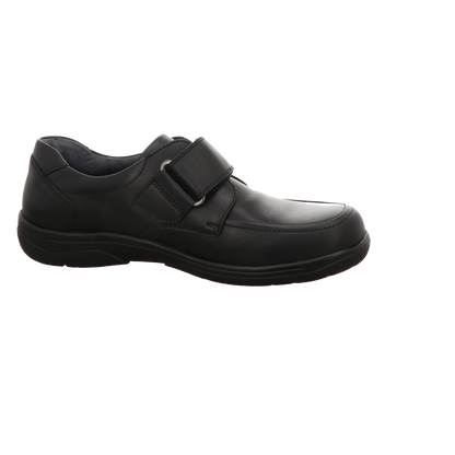 Waldläufer Herren Slipper Ken in schwarz