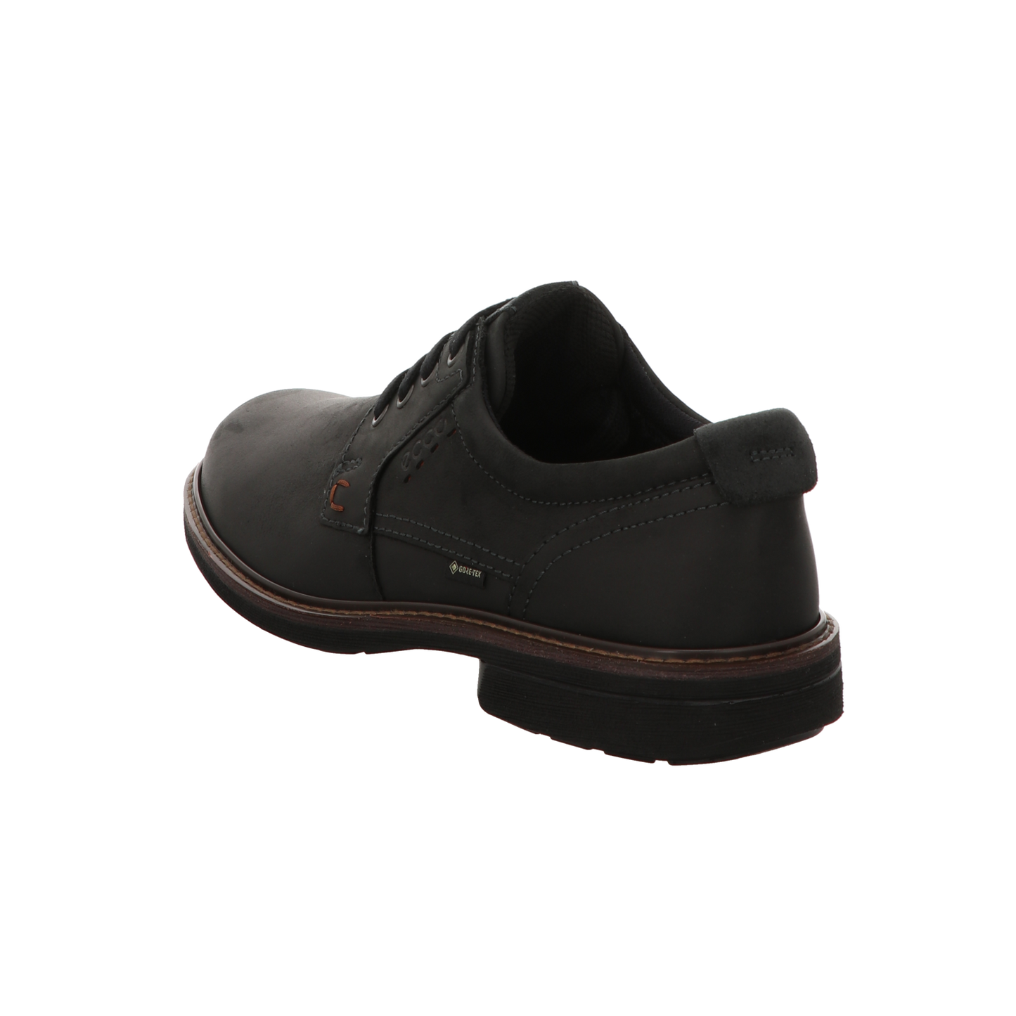 Ecco Herren Schnürschuh Turn in schwarz