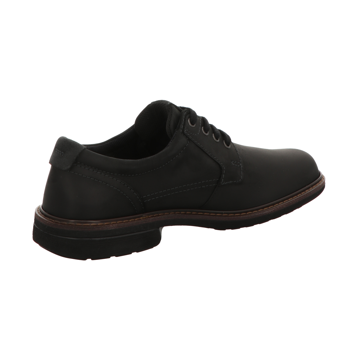 Ecco Herren Schnürschuh Turn in schwarz