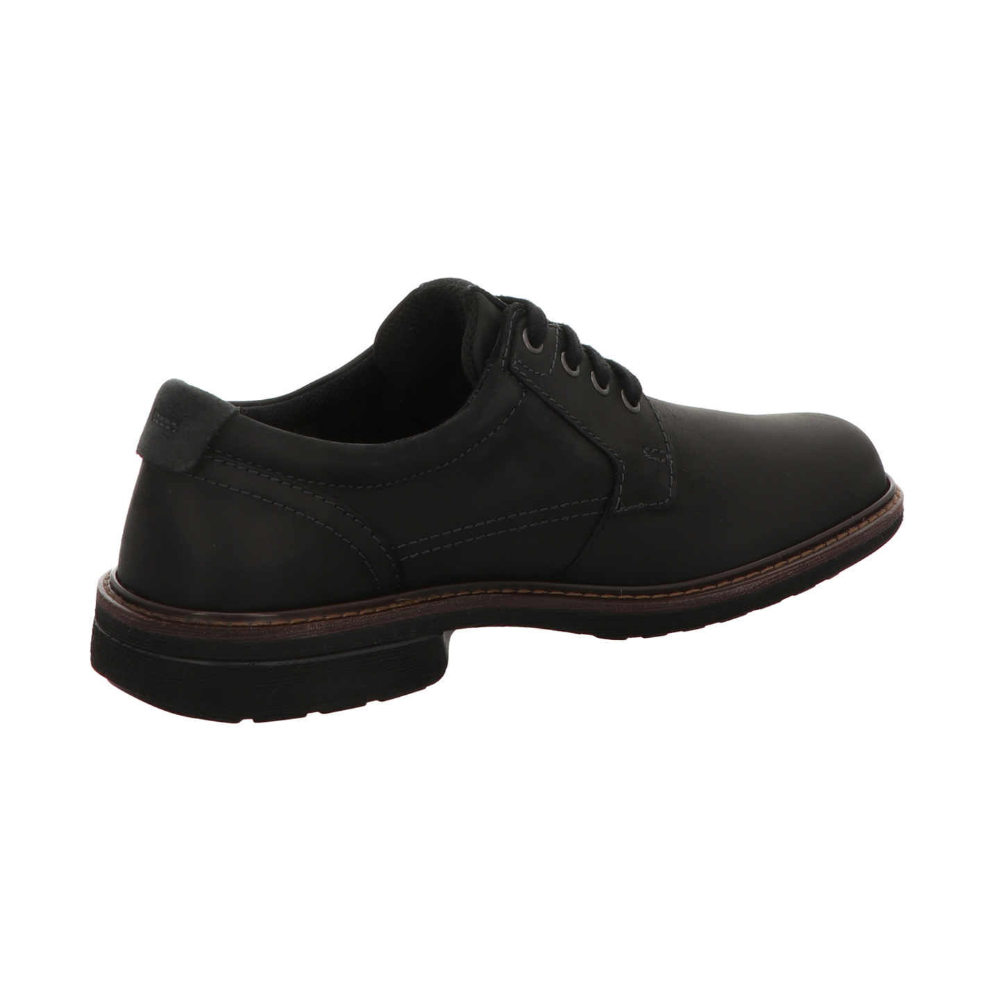 Ecco Herren Schnürschuh Turn in schwarz