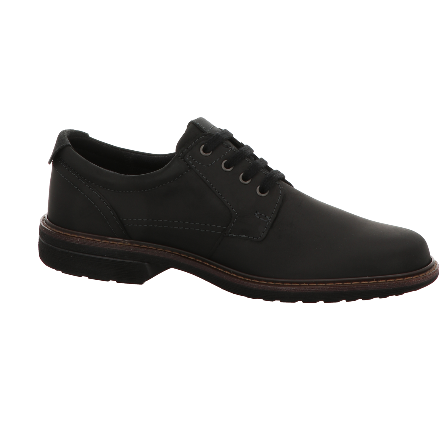 Ecco Herren Schnürschuh Turn in schwarz