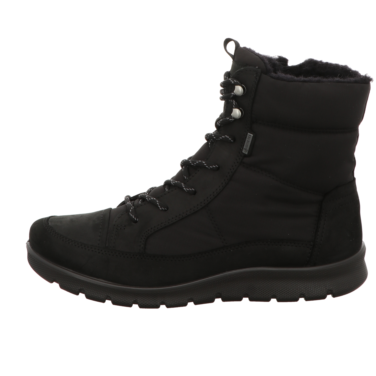 Ecco Damen Schnürstiefel Babett Boot in schwarz