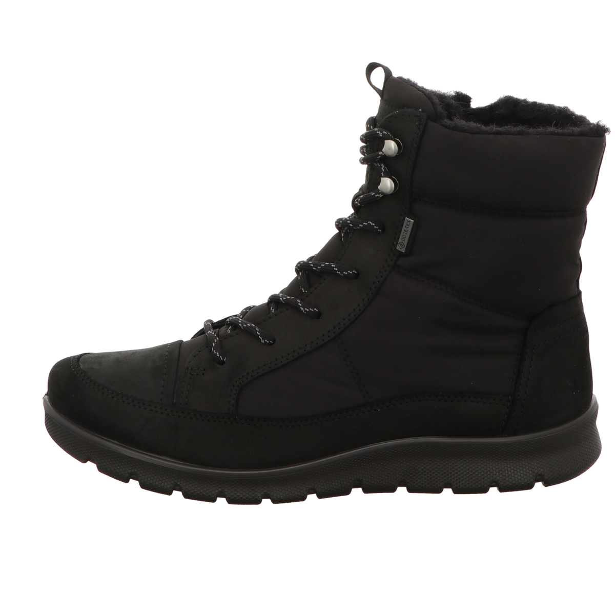 Ecco Damen Schnürstiefel Babett Boot in schwarz