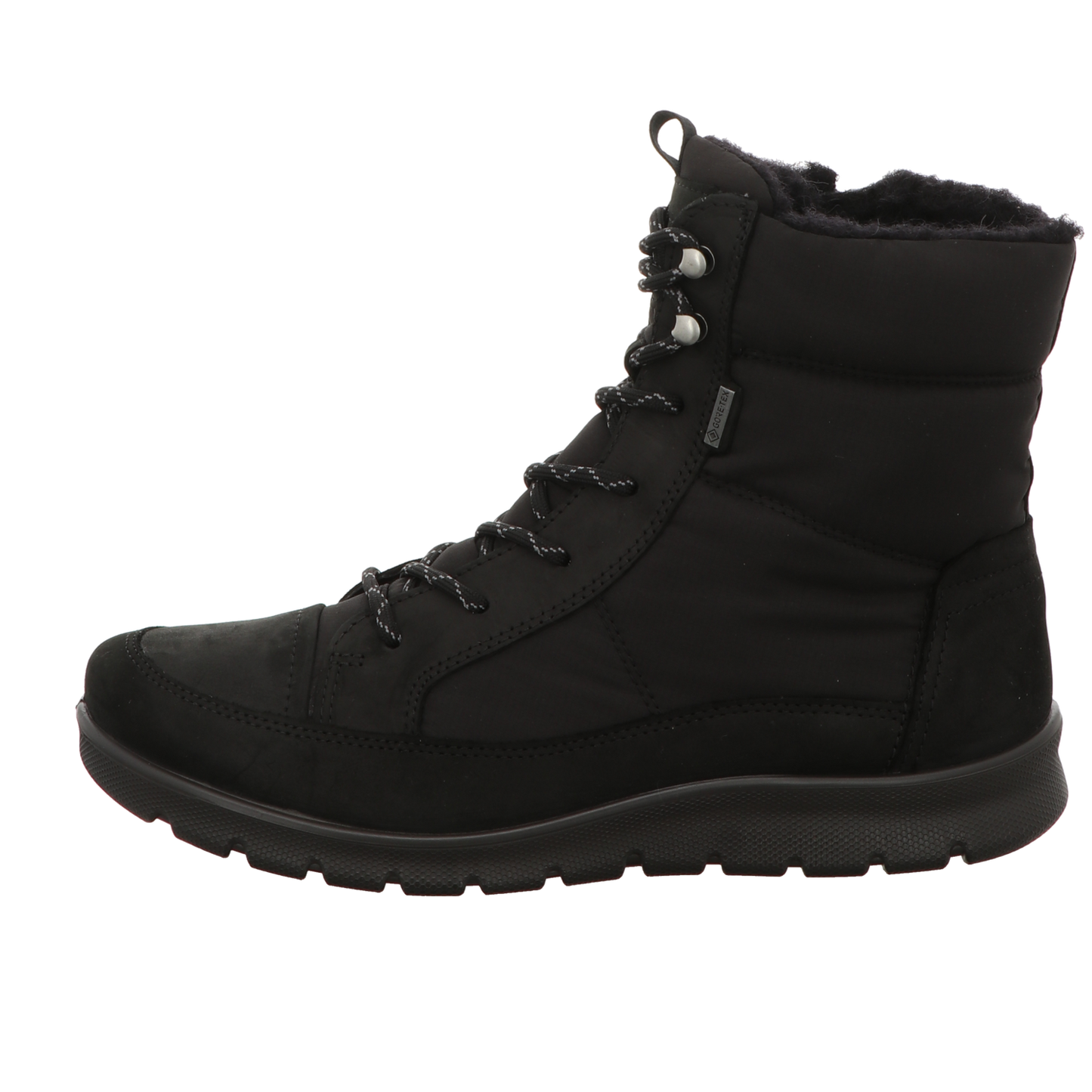 Ecco Damen Schnürstiefel Babett Boot in schwarz
