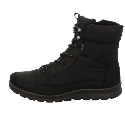 Ecco Damen Schnürstiefel Babett Boot in schwarz