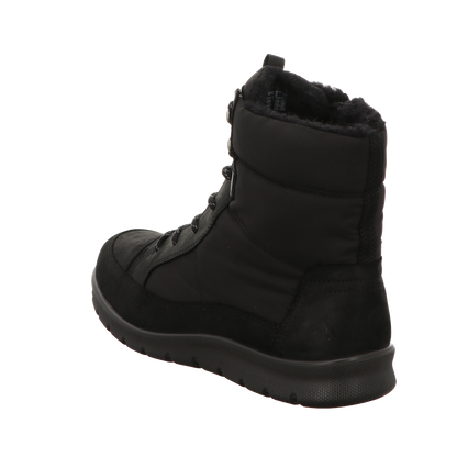 Ecco Damen Schnürstiefel Babett Boot in schwarz