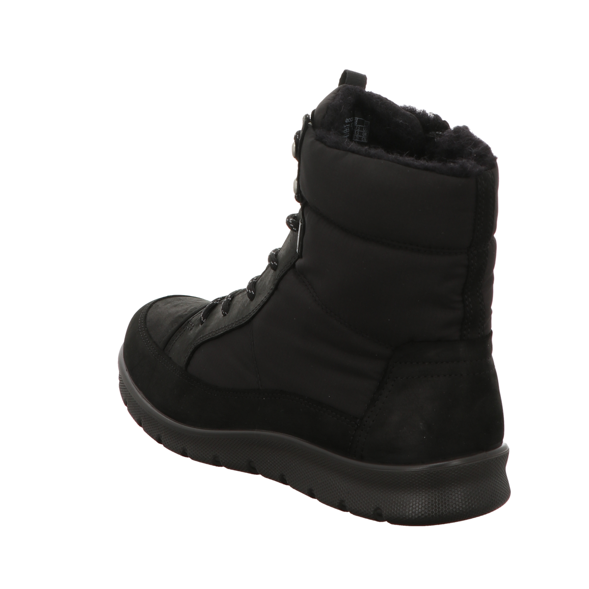 Ecco Damen Schnürstiefel Babett Boot in schwarz
