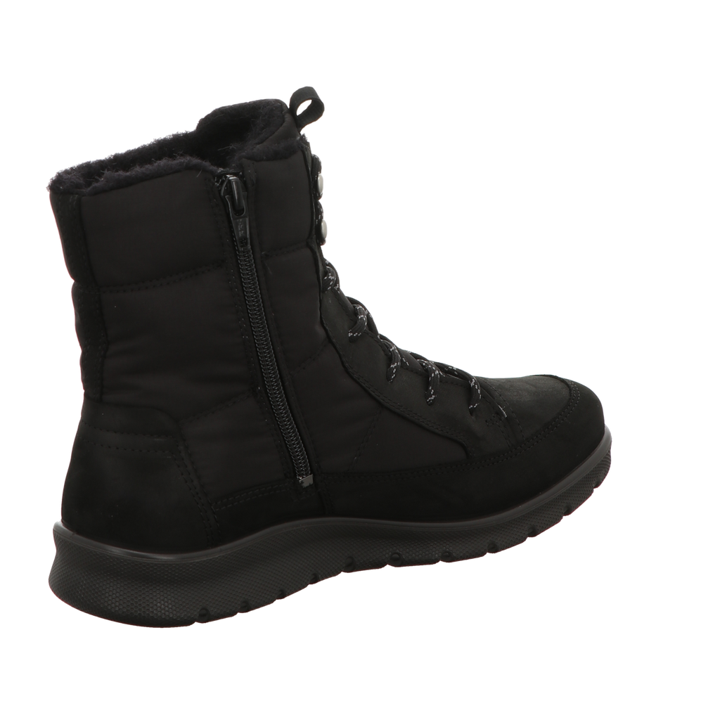 Ecco Damen Schnürstiefel Babett Boot in schwarz