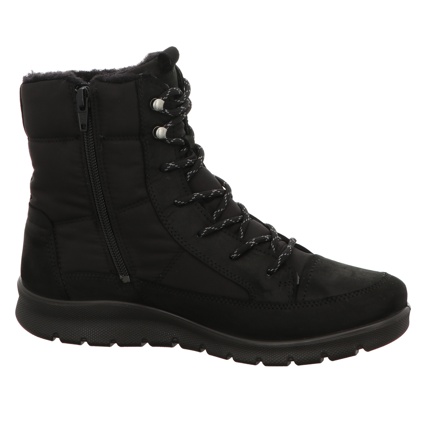 Ecco Damen Schnürstiefel Babett Boot in schwarz