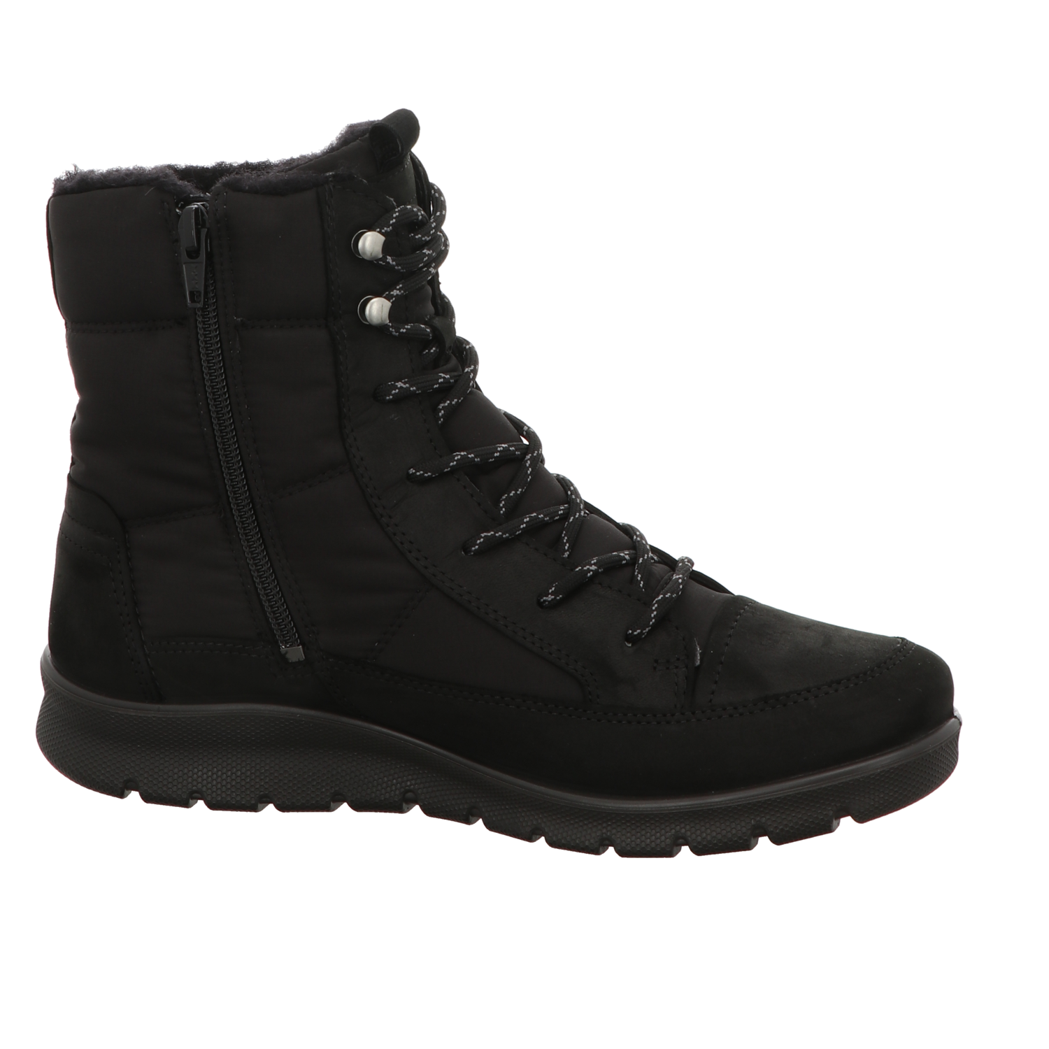Ecco Damen Schnürstiefel Babett Boot in schwarz