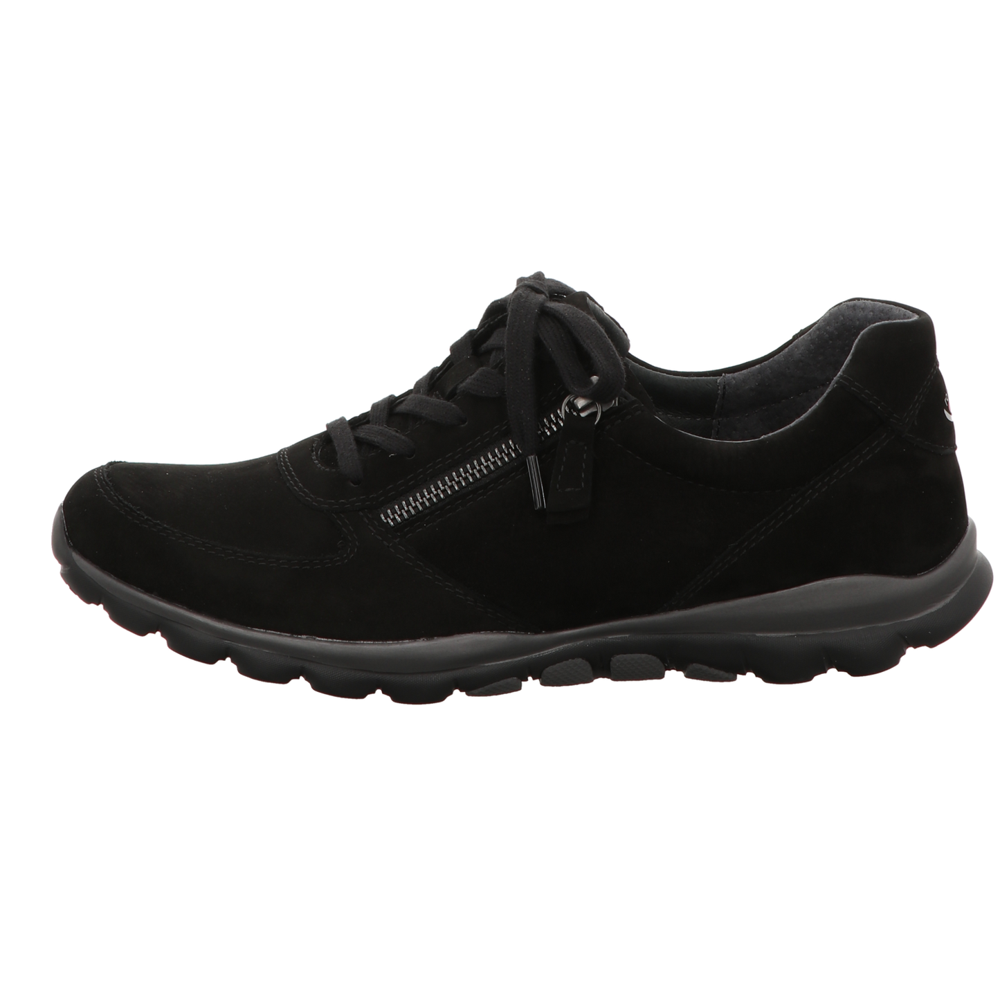 Gabor Damen Schnürschuh bequem Rolling Soft in schwarz