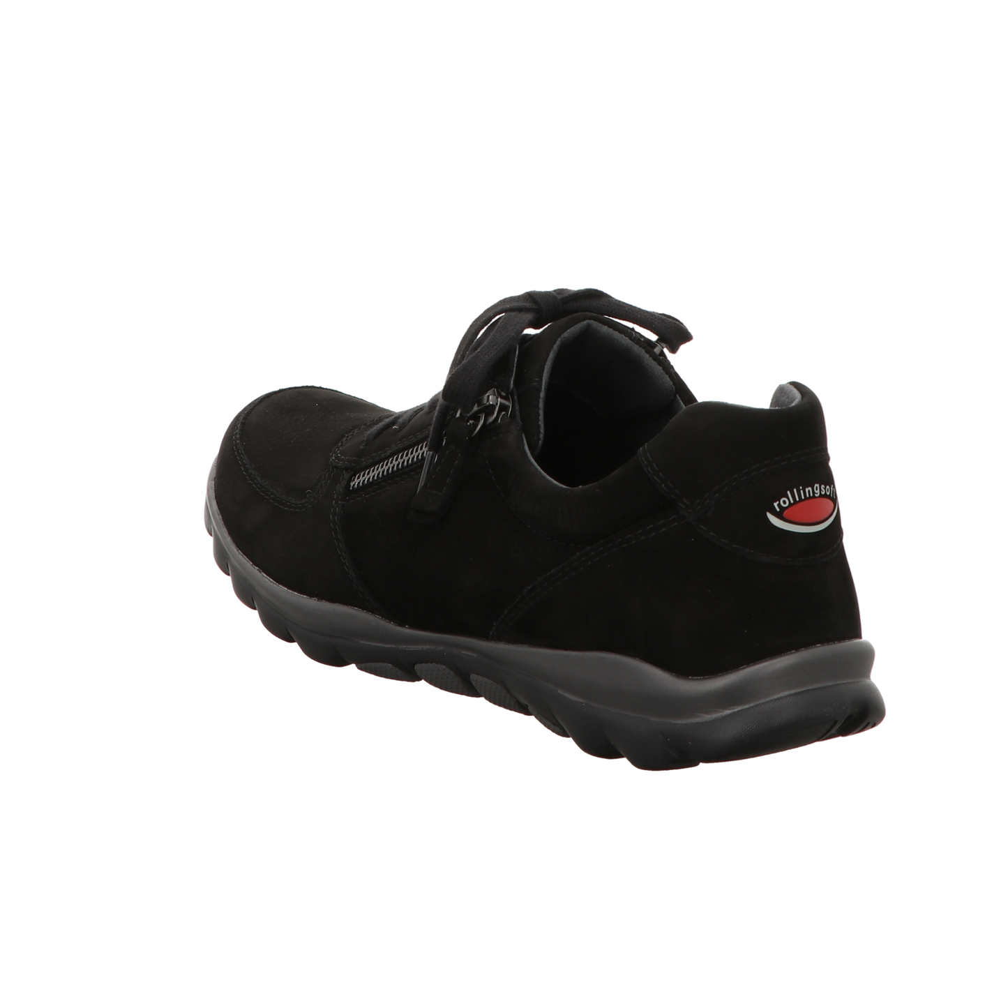 Gabor Damen Schnürschuh bequem Rolling Soft in schwarz