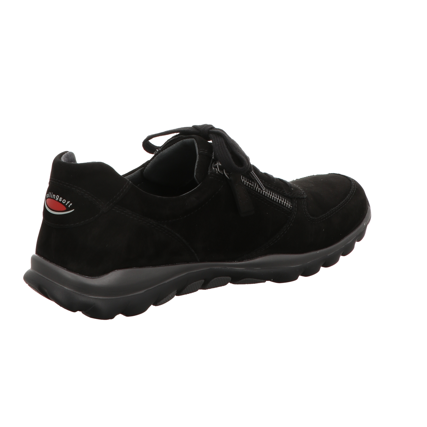 Gabor Damen Schnürschuh bequem Rolling Soft in schwarz