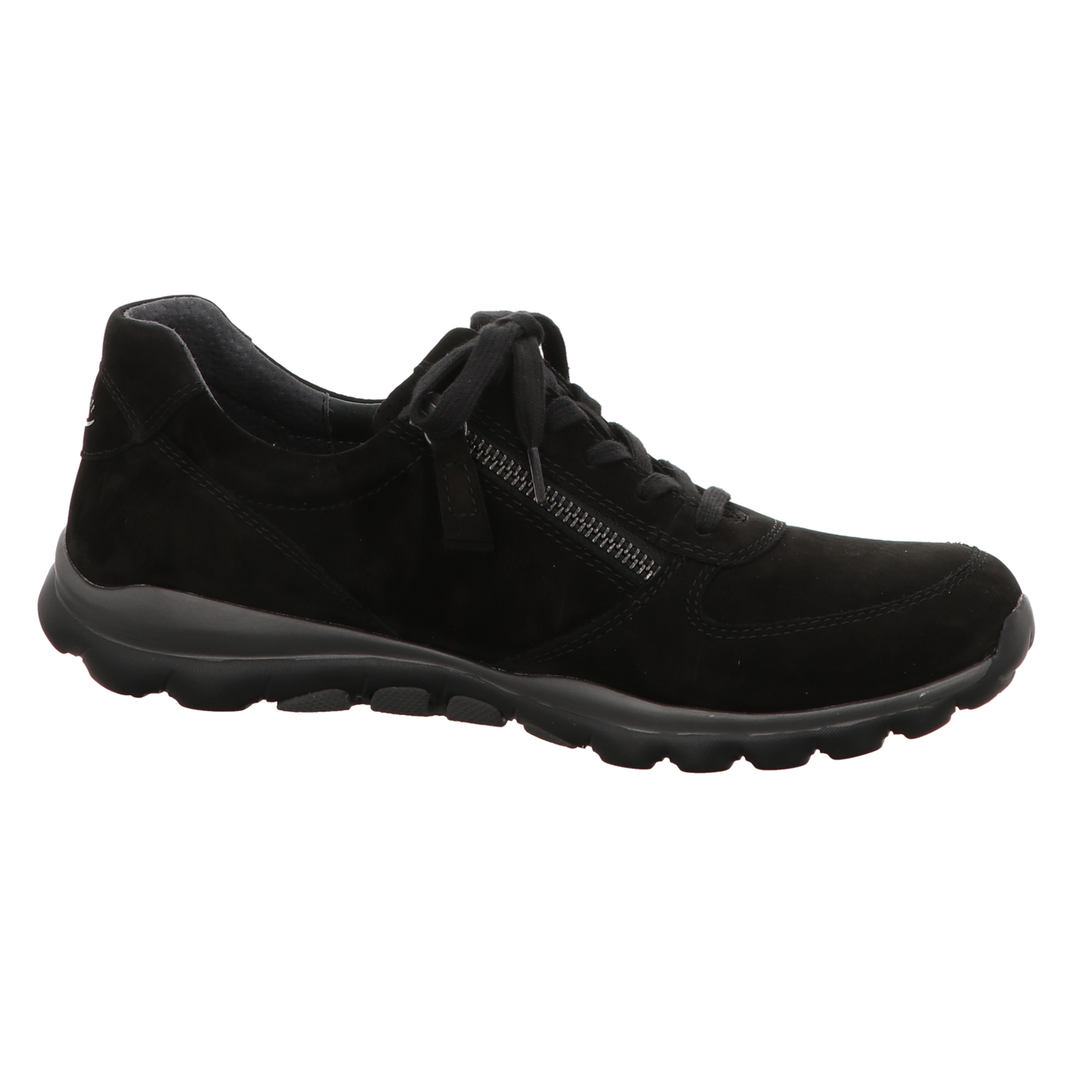 Gabor Damen Schnürschuh bequem Rolling Soft in schwarz