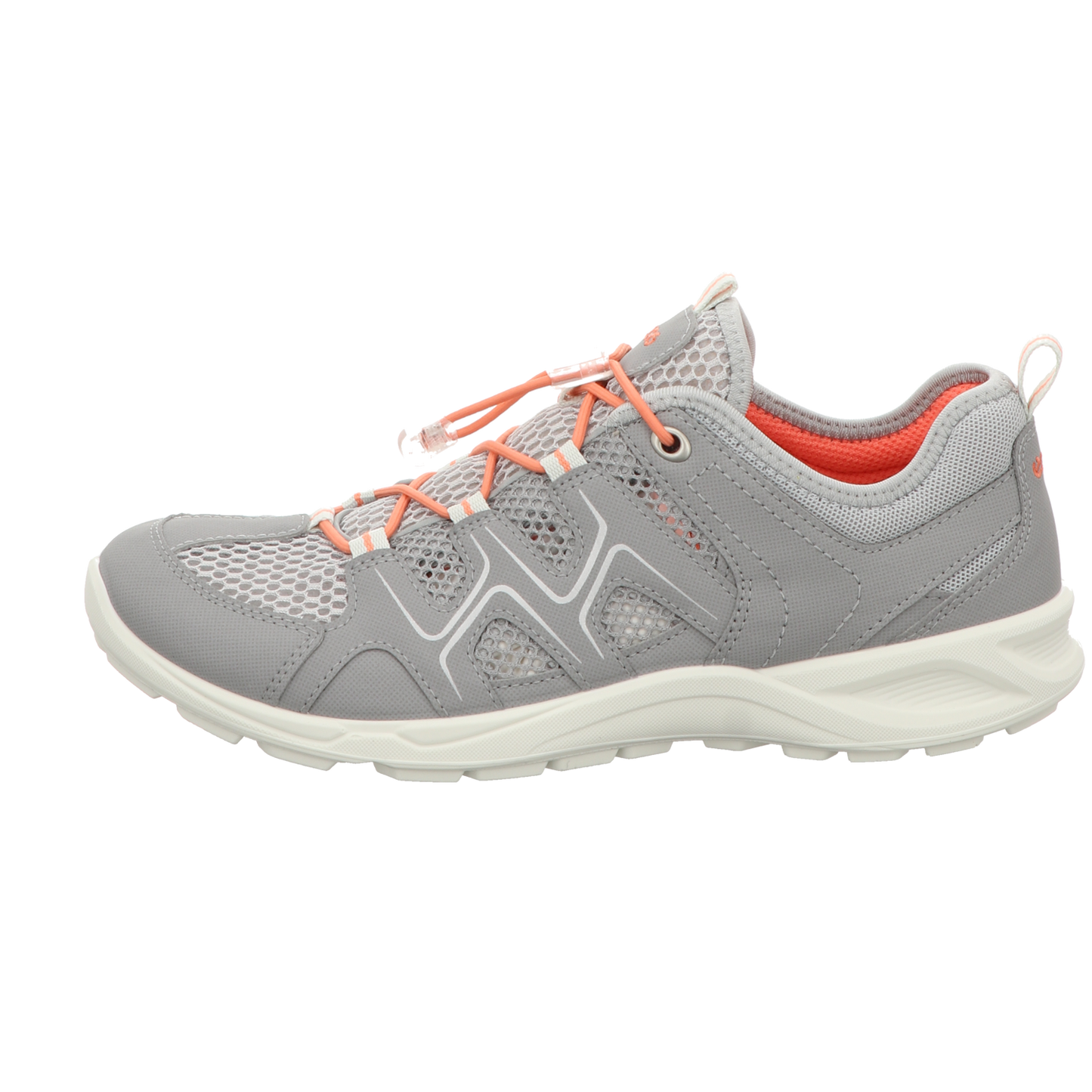 Ecco Damen Schnürschuh Rec.terracruise Lt in silber