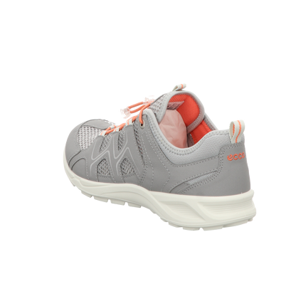 Ecco Damen Schnürschuh Rec.terracruise Lt in silber
