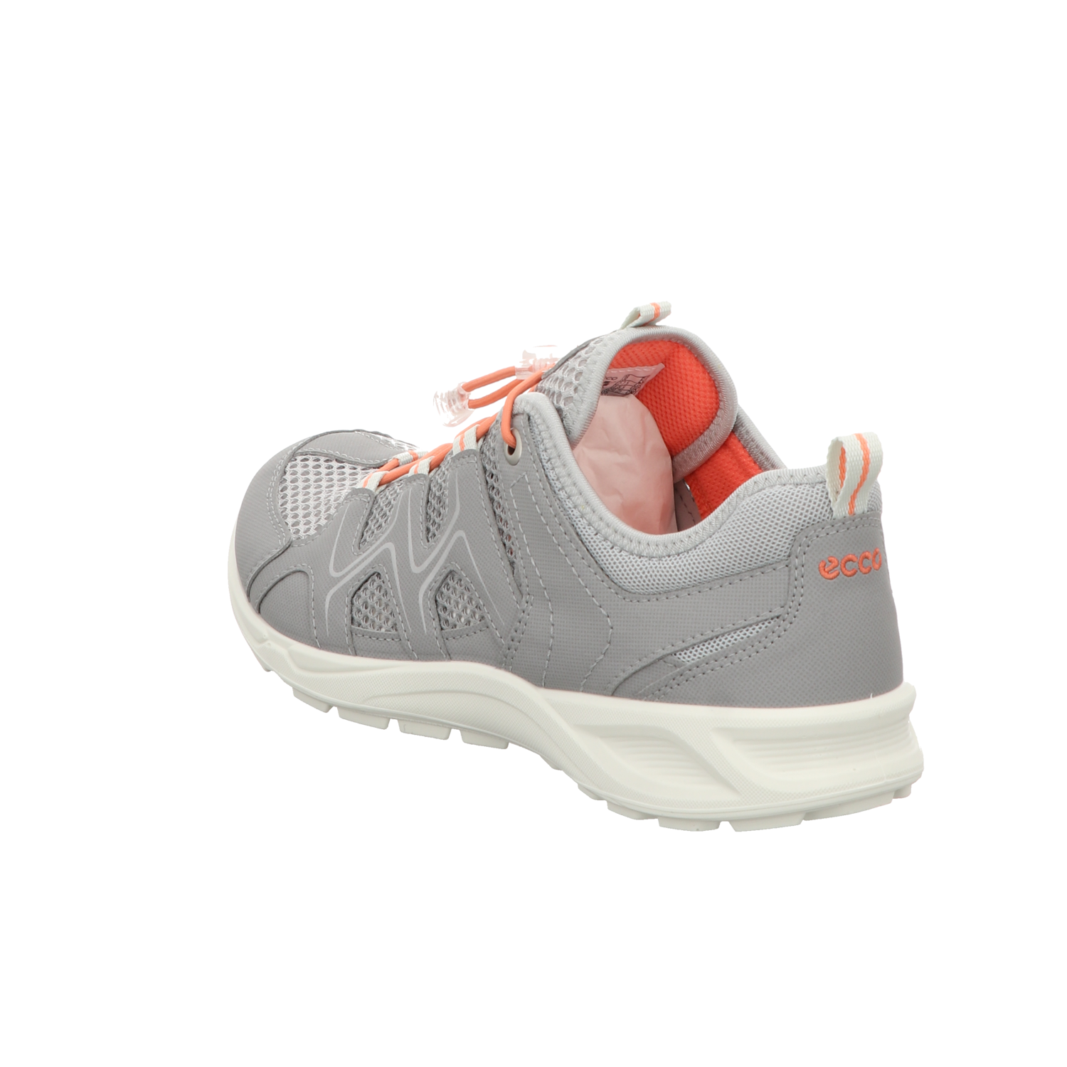 Ecco Damen Schnürschuh Rec.terracruise Lt in silber