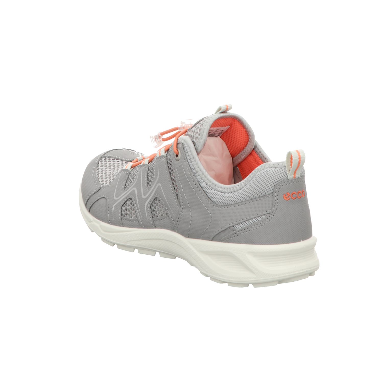 Ecco Damen Schnürschuh Rec.terracruise Lt in silber