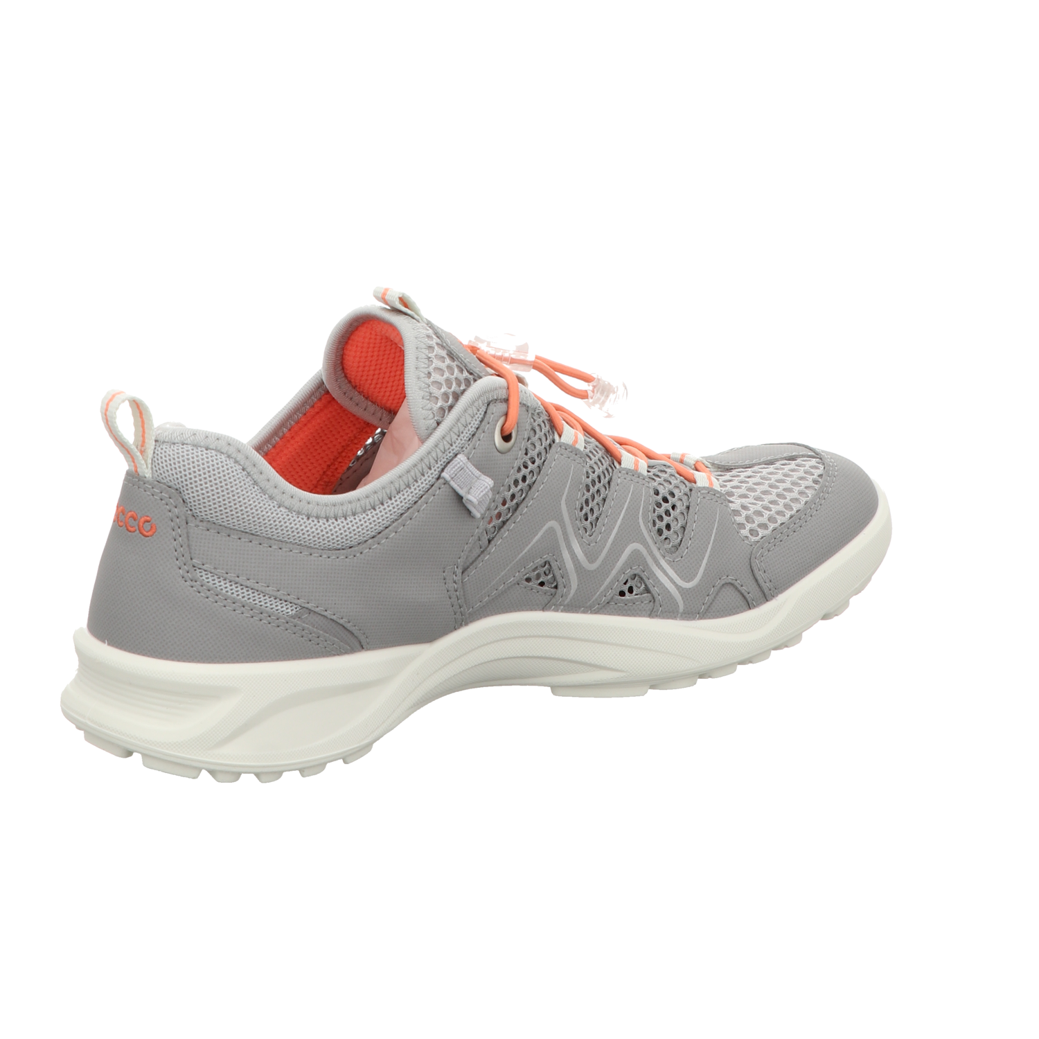 Ecco Damen Schnürschuh Rec.terracruise Lt in silber