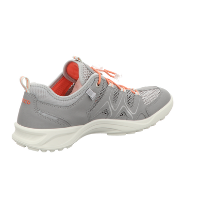 Ecco Damen Schnürschuh Rec.terracruise Lt in silber