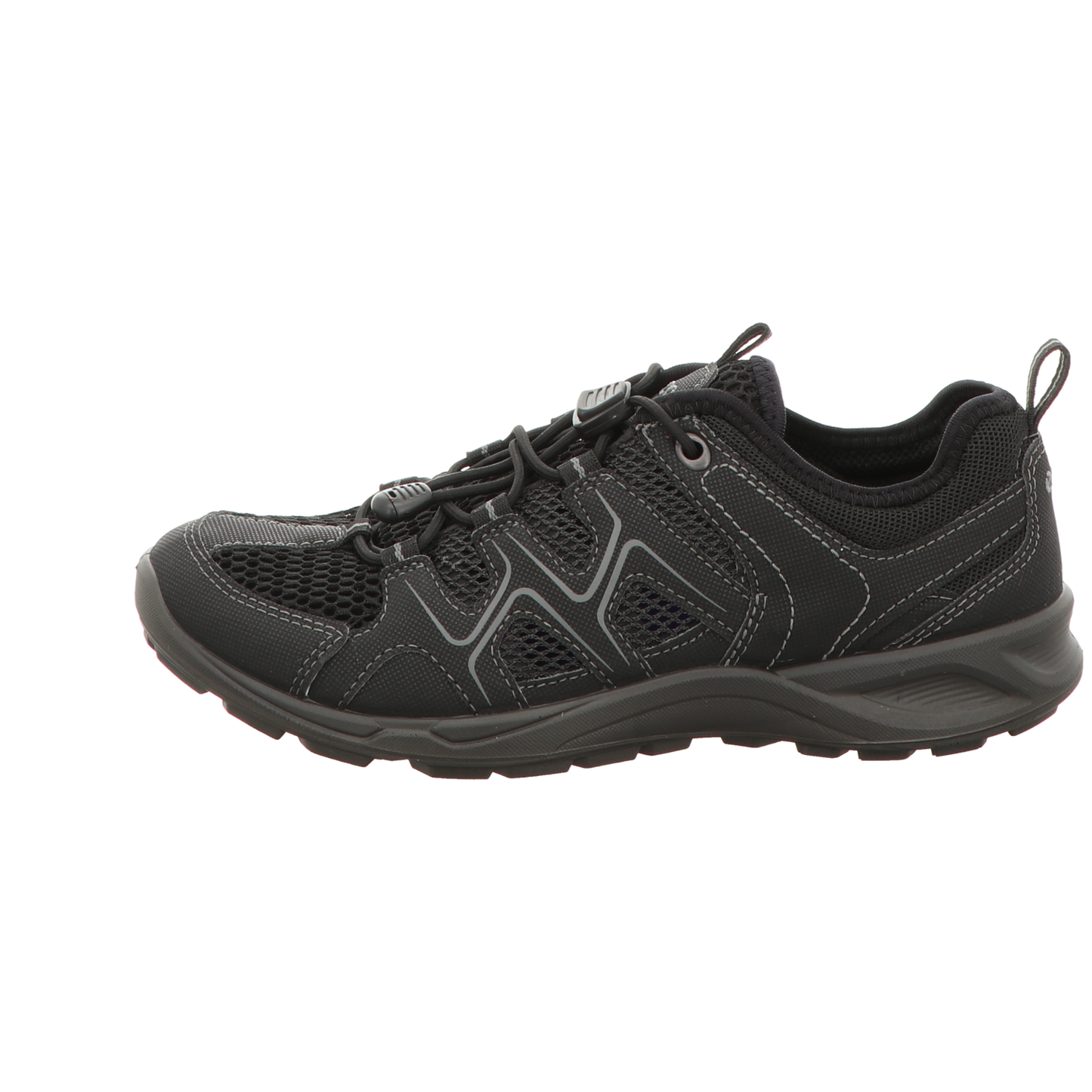 Ecco Damen Schnürschuh Rec.terracruise Lt in schwarz
