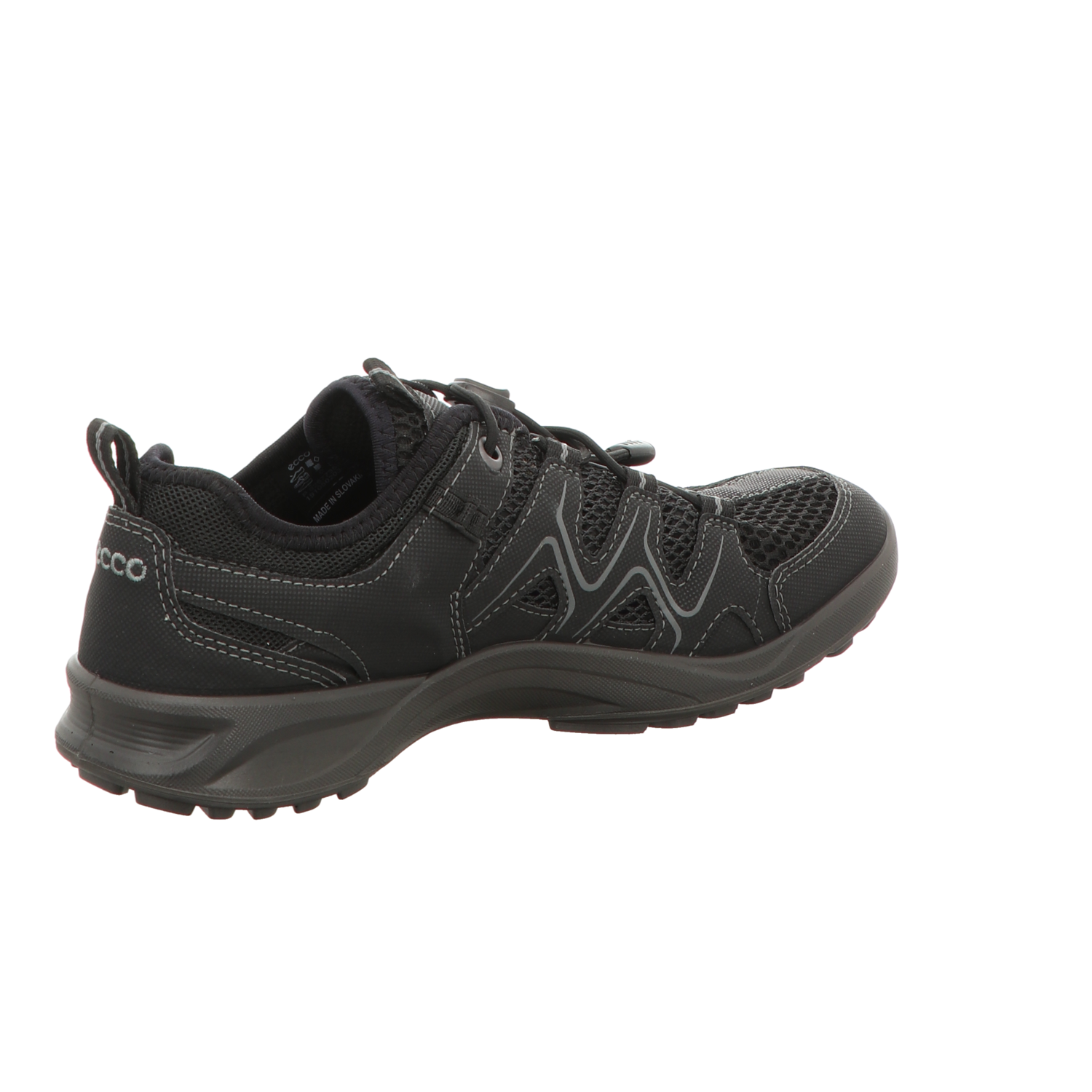 Ecco Damen Schnürschuh Rec.terracruise Lt in schwarz