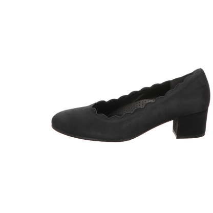Gabor Damen Pumps bequem Tunis in dunkelblau