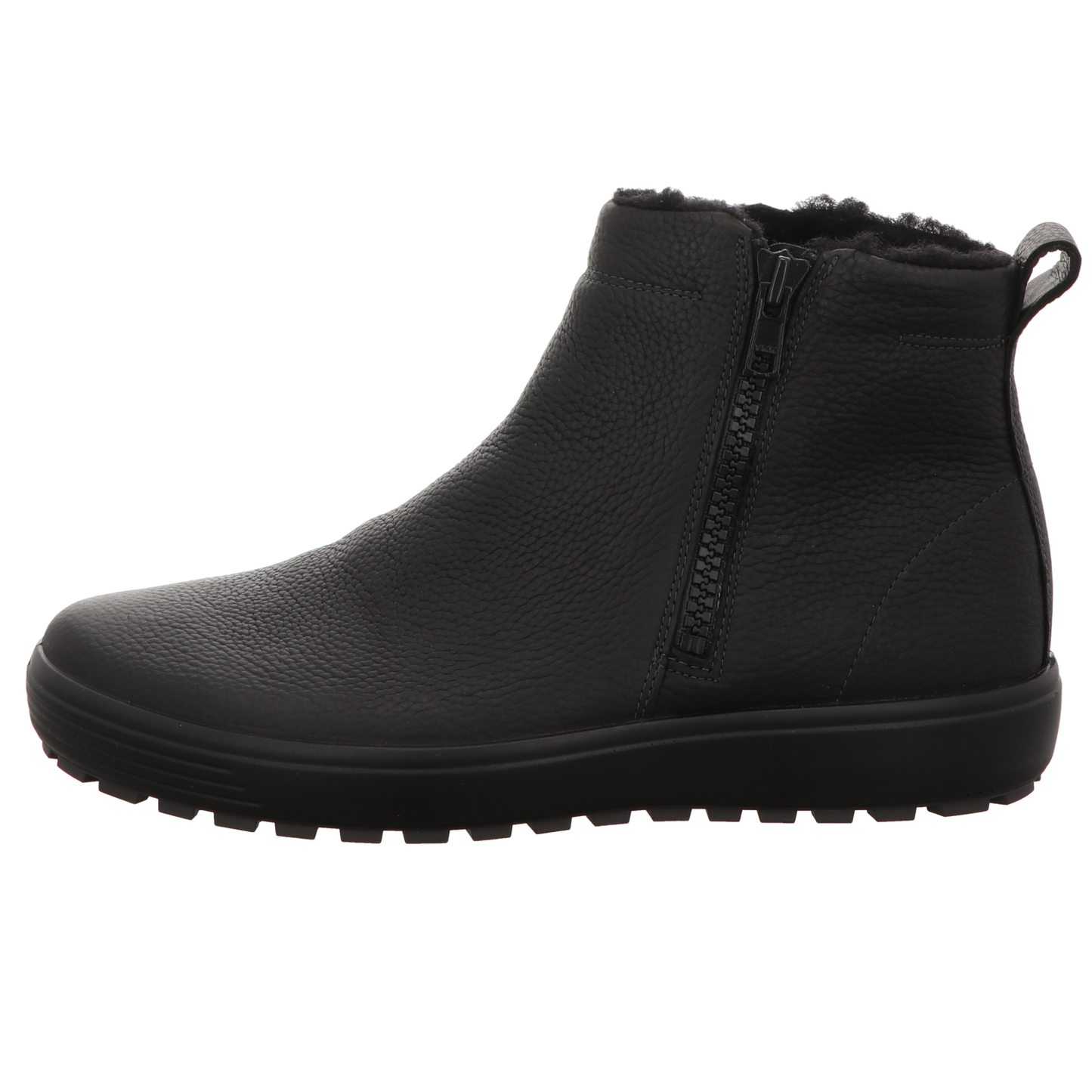 Ecco Herren Schnürstiefel Soft 7 Tred in schwarz