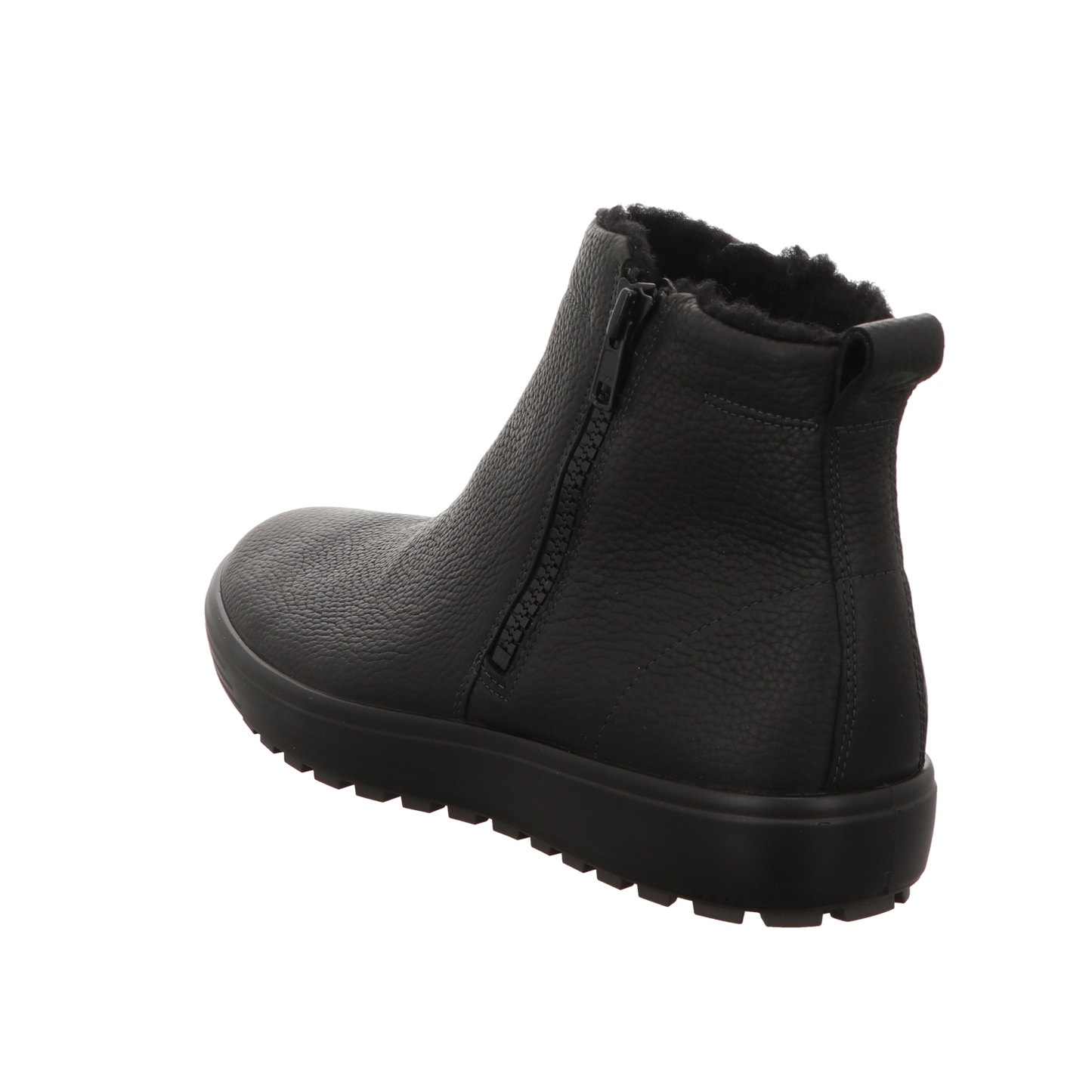 Ecco Herren Schnürstiefel Soft 7 Tred in schwarz