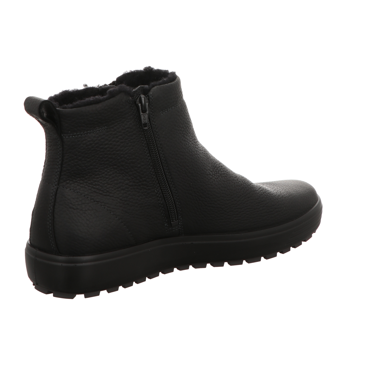 Ecco Herren Schnürstiefel Soft 7 Tred in schwarz