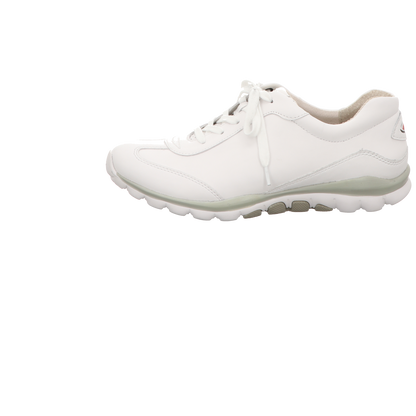 Gabor Damen Schnürschuh bequem Rolling Soft in weiss