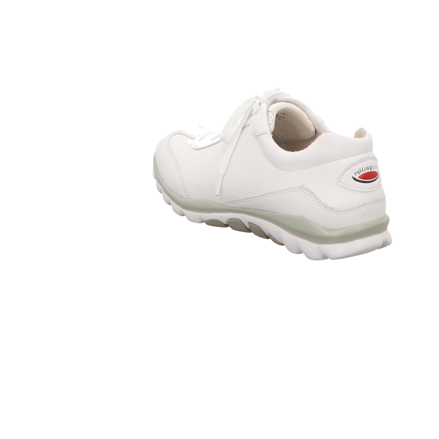Gabor Damen Schnürschuh bequem Rolling Soft in weiss