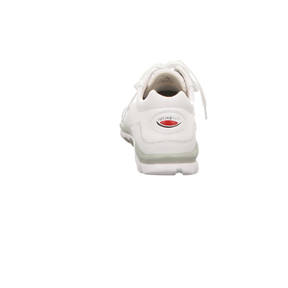 Gabor Damen Schnürschuh bequem Rolling Soft in weiss