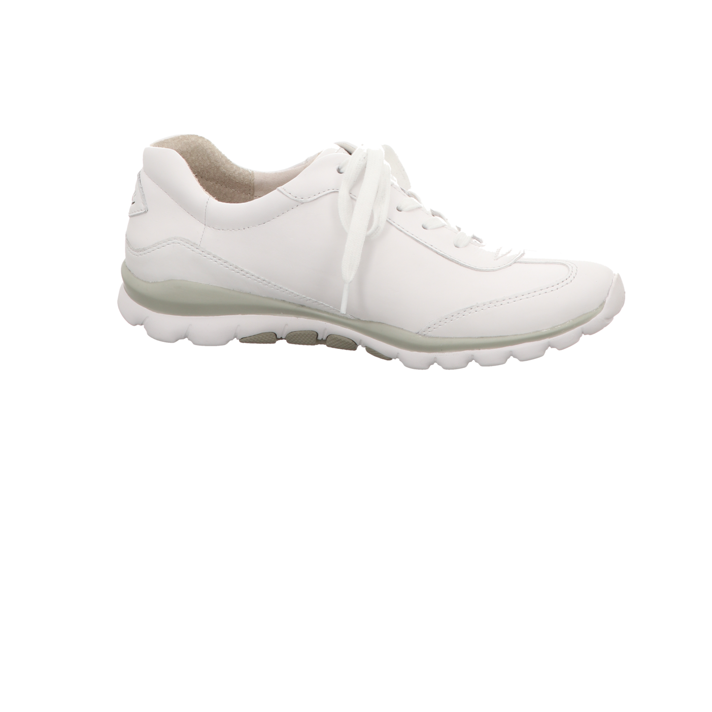 Gabor Damen Schnürschuh bequem Rolling Soft in weiss