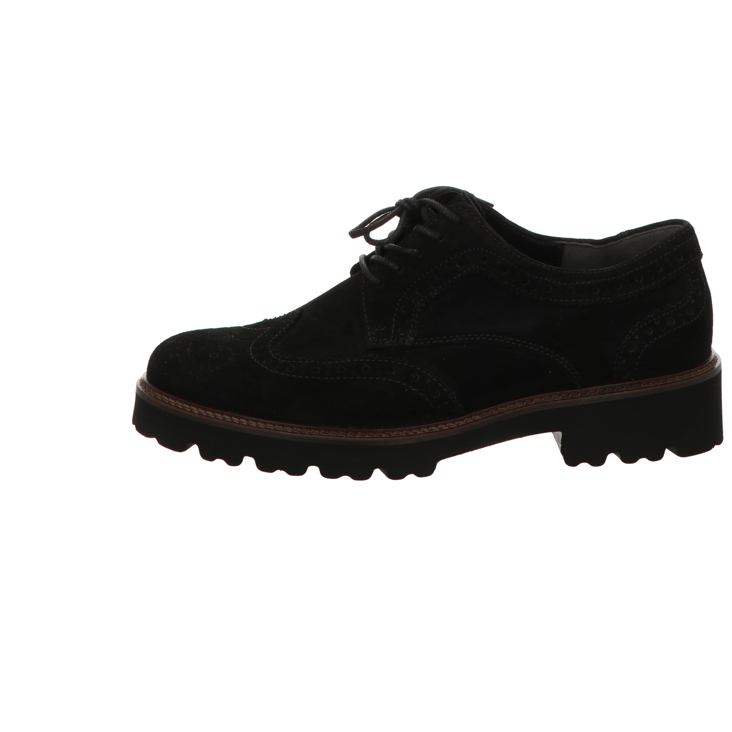 Gabor Damen Schnürschuh  in schwarz