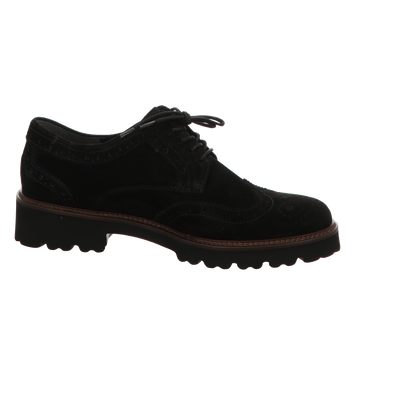 Gabor Damen Schnürschuh  in schwarz