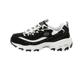 Skechers Damen Schnürschuh D'lites in schwarz