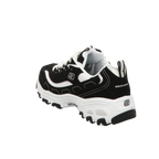 Skechers Damen Schnürschuh D'lites in schwarz