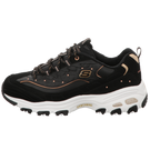 Skechers Damen Schnürschuh D'lites in schwarz