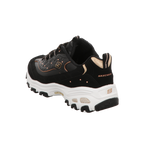 Skechers Damen Schnürschuh D'lites in schwarz