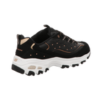 Skechers Damen Schnürschuh D'lites in schwarz