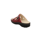 Longo Damen Pantolette bequem  in rot