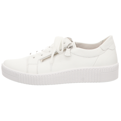 Gabor Damen Schnürschuh  in weiss