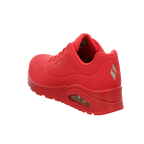 Skechers Damen Schnürschuh Uno Stand On Air in rot