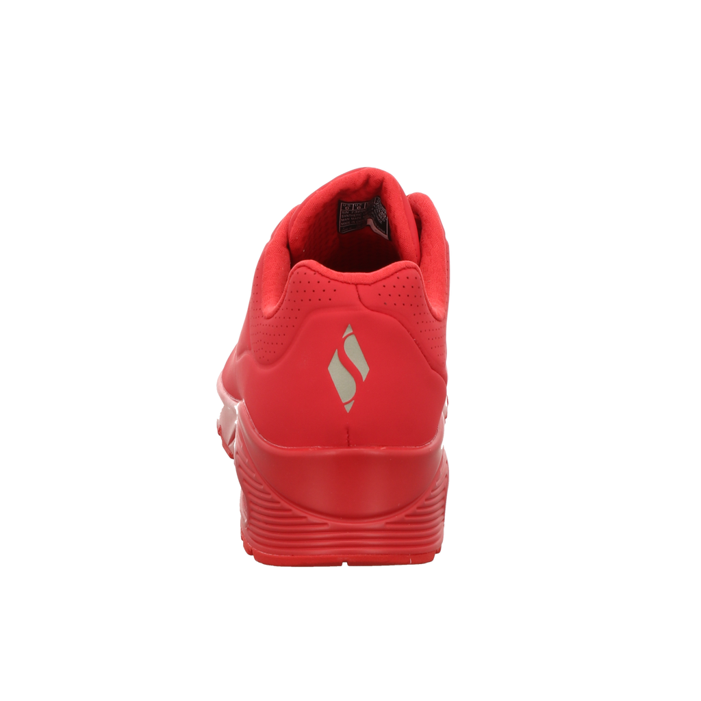 Skechers Damen Schnürschuh Uno Stand On Air in rot