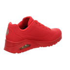 Skechers Damen Schnürschuh Uno Stand On Air in rot
