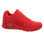 Skechers Damen Schnürschuh Uno Stand On Air in rot