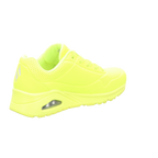 Skechers Damen Schnürschuh Uno Night Shades in gelb