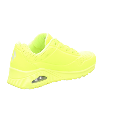 Skechers Damen Schnürschuh Uno Night Shades in gelb