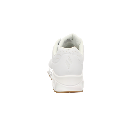 Skechers Damen Schnürschuh Uno Stand On Air in weiss